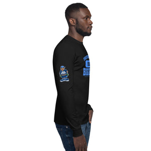 Men's Champion Premium Property Of Big Boy Records Blue (LS)  Shirt