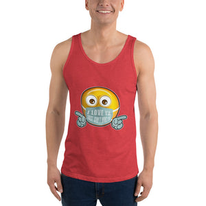 I Love Ya (Male) Unisex Tank Top