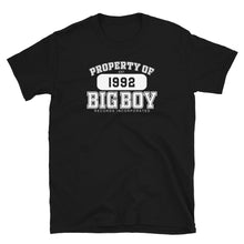 Load image into Gallery viewer, Unisex Property Of Big Boy Records White (SS) T-Shirt