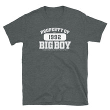 Load image into Gallery viewer, Unisex Property Of Big Boy Records White (SS) T-Shirt
