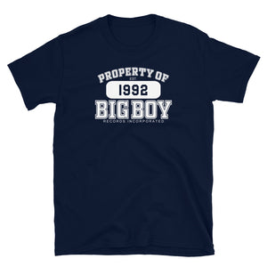 Unisex Property Of Big Boy Records White (SS) T-Shirt