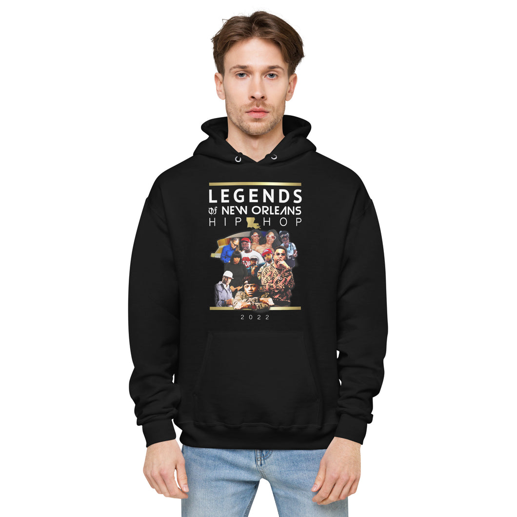 2022 Legends of New Orleans Hip Hop Unisex fleece hoodie