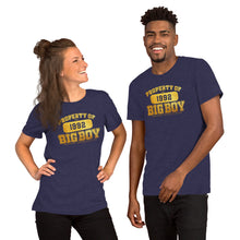 Load image into Gallery viewer, Unisex Property Of Big Boy Records Gold (SL) T-Shirt