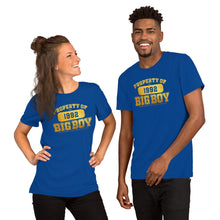 Load image into Gallery viewer, Unisex Property Of Big Boy Records Gold (SL) T-Shirt