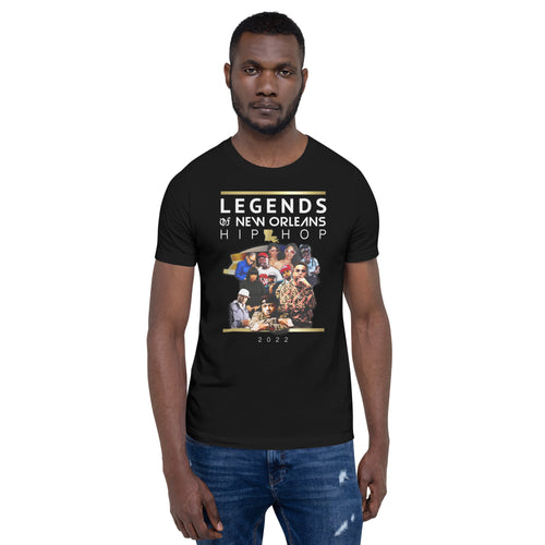 2022 Legends of New Orleans Hip HopUnisex t-shirt