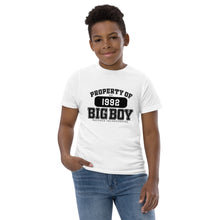 Load image into Gallery viewer, Youth &#39;Property Of Big Boy Records&#39; jersey t-shirt
